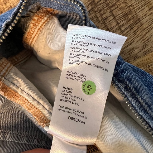 Free People We The Free Jayde Denim Jumpsuit flare leg size medium - Picture 12 of 12